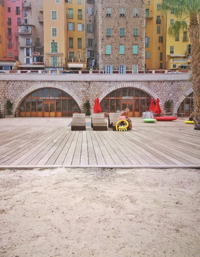 Magnifique Duplex Vue Mer Menton Exteriér fotografie